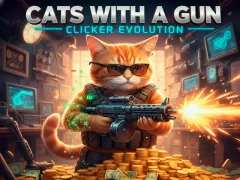 Cats with a Gun Clicker Evolution – kostenloses Online-Spiel