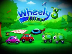 Wheely 8 Aliens – kostenloses Online-Spiel