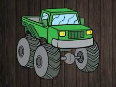 Monster Truck Jigsaw – kostenloses Online-Spiel