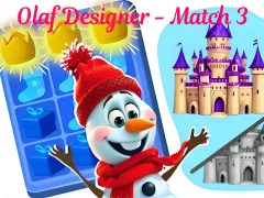 Olaf Designer - Match 3 – kostenloses Online-Spiel