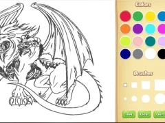 Dragon Chimera Coloring Book – kostenloses Online-Spiel