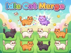 Idlle Cat Merge – kostenloses Online-Spiel