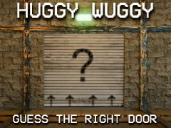Huggy Wuggy Guess the right door – kostenloses Online-Spiel