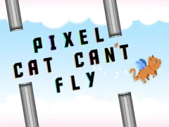 Pixel cat can't fly – kostenloses Online-Spiel