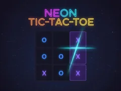 Neon Tic-Tac-Toe – kostenloses Online-Spiel