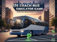US Coach Bus Simulator Game – kostenloses Online-Spiel
