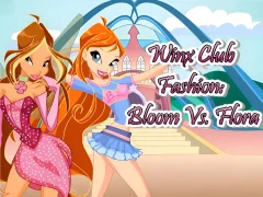 Winx Club Fashion: Bloom vs Flora – kostenloses Online-Spiel