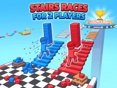 Stairs Races For 2 Players – kostenloses Online-Spiel