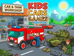 Kids Cars Games – kostenloses Online-Spiel