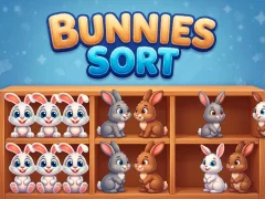 Bunnies Sort – kostenloses Online-Spiel