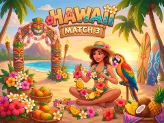 Hawaii Match 3 – kostenloses Online-Spiel