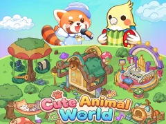 Cute Animal World – kostenloses Online-Spiel