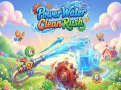 Power Water Clean Rush – kostenloses Online-Spiel