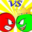 Red ball vs green king – kostenloses Online-Spiel