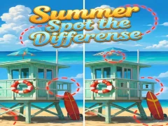 Summer Spot the Differense – kostenloses Online-Spiel
