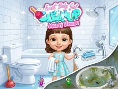 Sweet Baby Girl Cleanup Messy House – kostenloses Online-Spiel