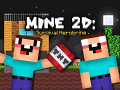 Mine 2D Survival Herobrine – kostenloses Online-Spiel