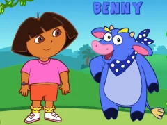 Dora's Meet My Friends – kostenloses Online-Spiel