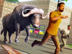Angry Bull Attack Wild Hunt Simulator – kostenloses Online-Spiel