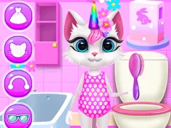 Kitty Unicorn Daily Care – kostenloses Online-Spiel
