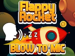Flappy Rocket Playing with Blowing to Mic – kostenloses Online-Spiel