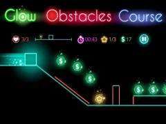 Glow obstacle course – kostenloses Online-Spiel