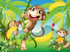 Jungle Monkey Run – kostenloses Online-Spiel