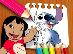 Lilo and Stitch Coloring Book – kostenloses Online-Spiel