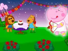 Hippo Valentine's Cafe – kostenloses Online-Spiel