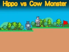 Hippo vs Cow Monster – kostenloses Online-Spiel