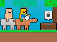Baby Noob vs Baby Obby Horse – kostenloses Online-Spiel