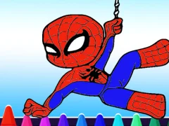 Spiderman Coloring book – kostenloses Online-Spiel