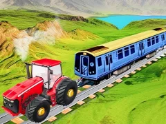 Chain Tractor Train Towing Game 3D – kostenloses Online-Spiel