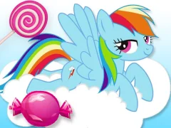 Pony Candy Run – kostenloses Online-Spiel
