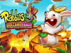 Rabbids Volcano Panic – kostenloses Online-Spiel