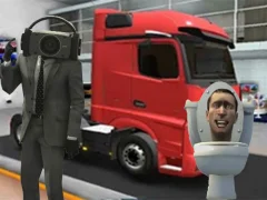 Truck Simulator Skibidi Toilet – kostenloses Online-Spiel