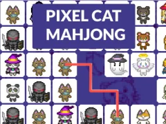 Pixel cat mahjong – kostenloses Online-Spiel