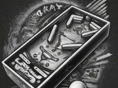 Pinball Black N White – kostenloses Online-Spiel