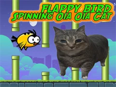 Flappy Bird Spinning oia oia Cat – kostenloses Online-Spiel