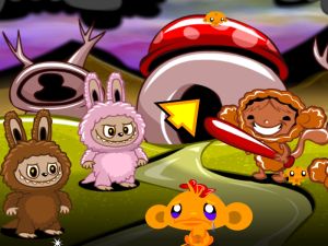 Spiel Affe Gehen Sie glücklich 968 Online