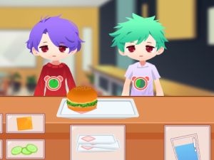 Spiel Burger Rush Restaurant Online