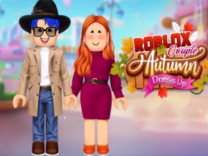 Spiel Roblox-Paar Herbst-Kleidungsstück Online