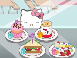 Spiel Hallo Kitty Lunchbox Online