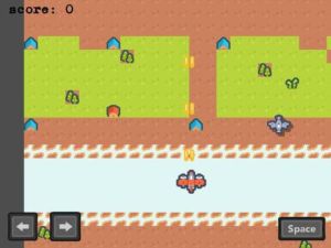 Spiel 2D-Flugzeugaufnahmen Online