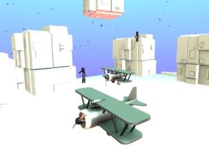 Spiel Stickman-Flugzeug Online