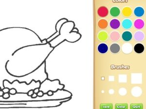 Spiel Lebensmittel Malbuch für Kinder Online