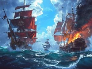 Spiel Piratenschiffe: bauen und kämpfen Online