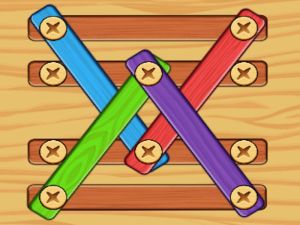 Spiel Schraubenmuttern Holzlösten lösen Online