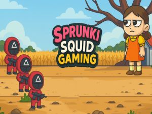 Spiel Sprunki-Tintenfischspiel Online
