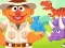 123 Sesame Street: Ernie's Dinosaur Day Care – kostenloses Online-Spiel